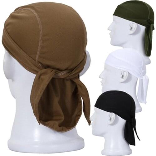 Men Women Outdoor Bike Cycling Running Masked Skull Scarf Doo Rag Bandana Cap Hat