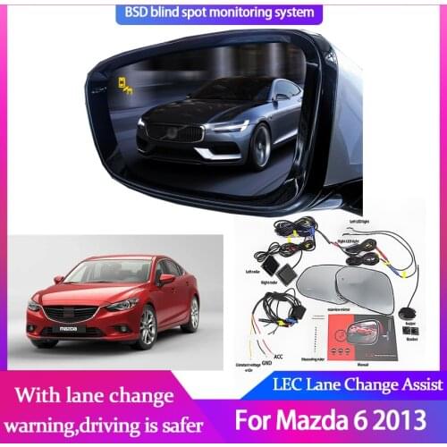 Car Blind Spot Monitoring for Mazda 6 2013 BSD BSA BSM Radar Detection System Microwave Sensor Assistant Driving Security