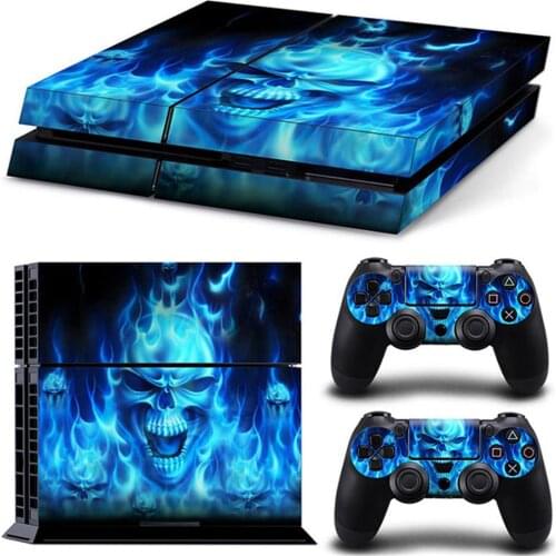 For Sticker PS4 Console Vinyl Decal Sticker Skin