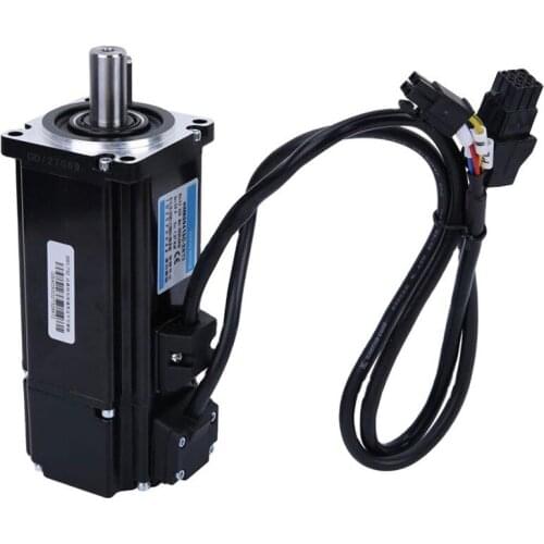 1.27N.m 400W 3000rpm AC 220V Servo Motor HM600413C-2NT3 For CNC Router/Injection Machine