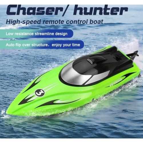 2.4G 4CH Remote Control Speed Boat Fast 30KM/H Auto Flips For Boys Kids Adults Lake Pool