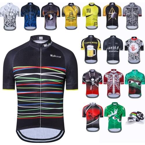 2021 Cycling Jersey Men Bike Jerseys Shirt Tops Mtb Bicycle motocross Jersey Maillot Ropa ciclismo Bike Team Cycling Clothing