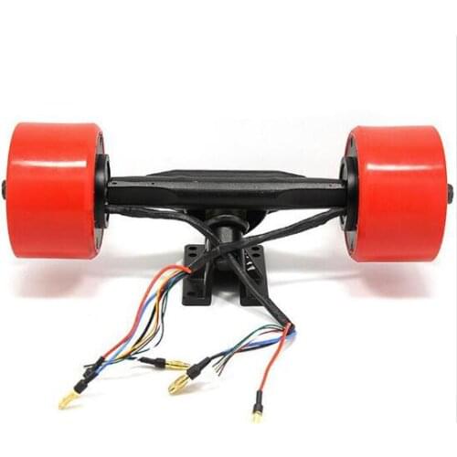 5065 14N12P 3" 70mm 24v-36v 150w Hallow Shaft Hub Motor Wheel hall sensor mini Scooter without Shaft for Electric Skateboard