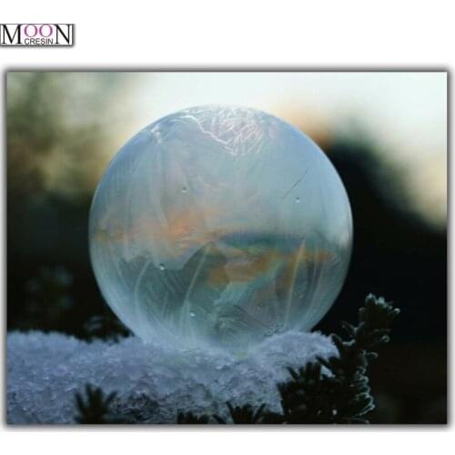 Full Square Drill 5D DIY Diamond Embroidery Scenery Pictures Of Rhinestones Diamond Painting Cross Stitch Moon Home Decor Mosaic