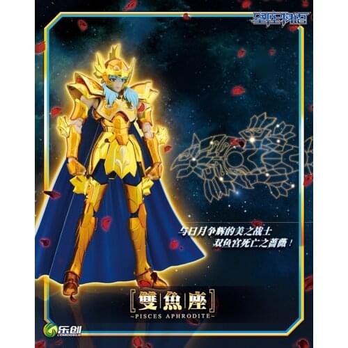 Free shipping LC Saint Seiya Cloth Myth EX Gold Pisces Aphrodite