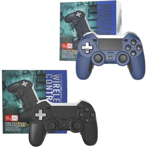 Bluetooth Wireless For PS4 Gamepad Dual Vibration Elite Game Console Controller 1XCB