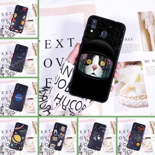 Case For Samsung Galaxy M10 M20 M30 M40 Dog Cat Star Bear Astronaut Cute Cover For Samsung Galaxy M10 M20 M30 M40 Phone Cases