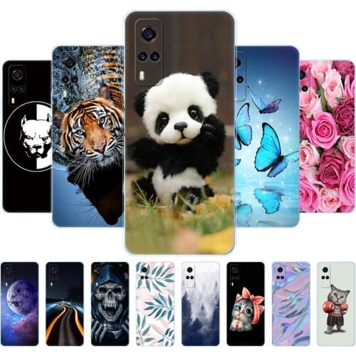 For vivo Y31 Case Silicon Back Cover Phone Case For VIVO Y31 Y 31 VivoY31 2021 Soft Case 6.58inch Coque TPU bumper etui Funda