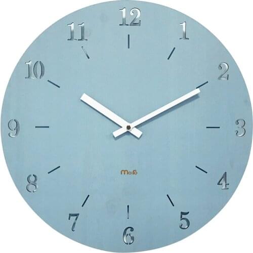 Wooden Unique Wall Clock Minimalist Creative Photo Frame Living Room Wall Clocks Diy Fashion Art Duvar Saati Home Decor AD50WC