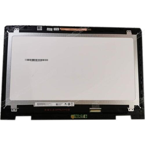 15.6''FHD LCD Display Screen Touch Glass Digitizer Panel Assembly+Frame 40 pins For Dell Inspiron 15 5568 5578 5579 P58F P58F001
