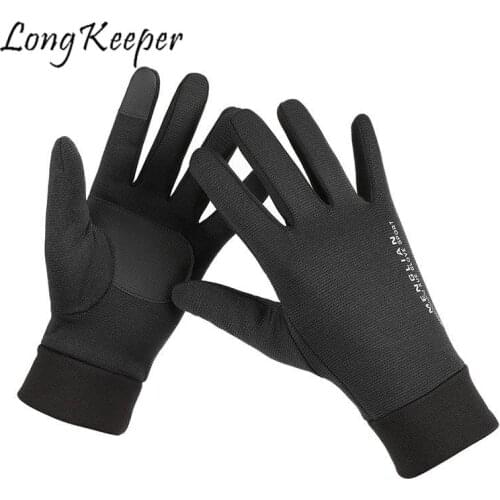 Men Gloves Touchscreen Winter Warm Gloves Cycling Bicycle Bike Ski Camping Motorcycle Outdoor Sports Thermal Full Finger Gloves