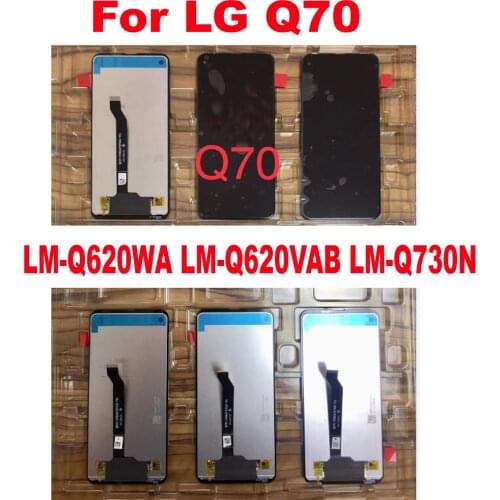 Original New Glass Sensor For LG Q70 LM-Q620WA LM-Q620VAB LM-Q730N LCD Display 10 Point Touch Screen Digitizer Assembly Panel