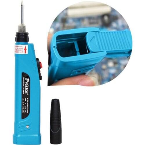 9w portable Pros'kit SI-B161 Battery Soldering Iron Suit for Precision Welding and Electronic Repair