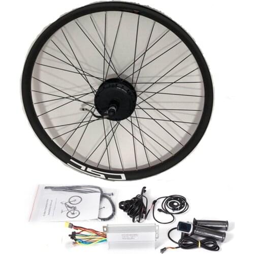 Ultralight Carbon E-bike Kit with 36V 250W 350W 500W XF07/08/15F/15R Mxus Motor and 26er/27.5er/29er Full Carbon Fiber Rim UD/3K