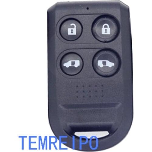 Replacement Key Keyless Transponder Shell Pad Cover Fob 4 button key Case shell For Honda
