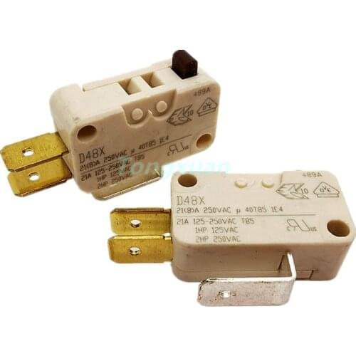 1pc Large Micro Switch D48X High Current 21A 250V Water Heater Limit Switch Without Handle