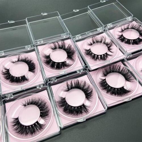 10/20/30/50 Pairs Wholesale MIKIWI Super Fluffy Mink Lashes Thick Messy Soft Natural Eyelashes Makeup Custom Packaging Free Logo
