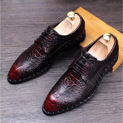Adadila Mens Leather Shoes