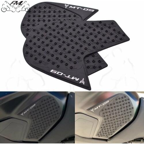 Motorcycle MT-09 Accessories traction pad Protector Anti slip Tank Pad Sticker Kneepad Sticker For Yamaha MT-09 2014-2018