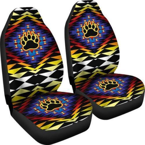 AUTO KEGAN Universal Fit Car Seat Covers Front Bohemian Style Car Accessories For Honda Crv VW Camry 40 Hyundai Ix35 Fit I30