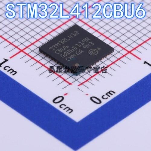 1PCS-5PCS 100% new original authentic STM32L412CBU6 QFN-48 32L412CBU6 QFN48 32-bit microcontroller chip