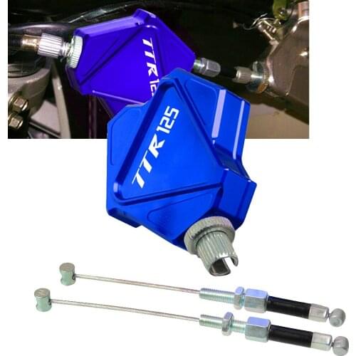CNC Stunt Clutch Lever Easy Pull Cable System For YAMAHA TTR125 TTR 125 2002-2018 2003 2004 2005 2006 2007 2008 2009 2010 2011