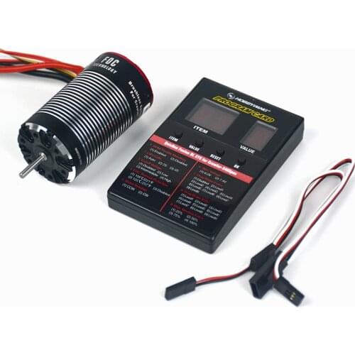 HobbyWing QuicRun Fusion 2in1 Motor 2-3S Built In ESC 540 1800KV 1200KV Brushless Motor 40A ESC FOC Drive for 1/10 Crawler Car
