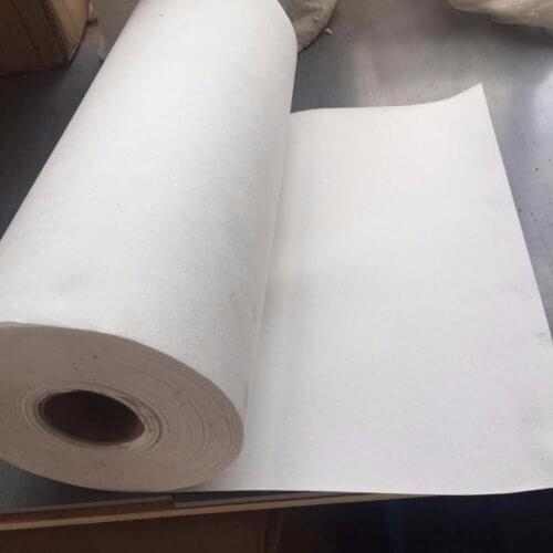 Electrical insulation and thermal insulation materials 79"x48"Aluminium silicaat keramische fiber papier Ceramic fiber paper