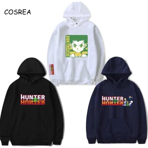 Hunter X Hunter Hoodies Men Women GON FREECSS Costumes Sweatshirt Tracksuit Streetwear Harajuku Casual Hooded TOP Boys Girls
