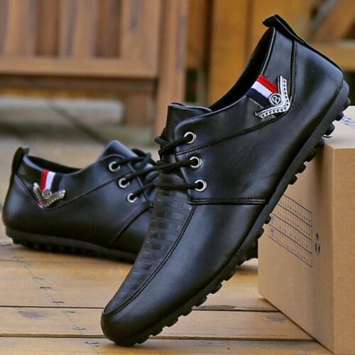 Hot Sale New Men Casual Shoes Fashion Men Shoes Genuine Leather Men Loafers Moccasins Slip On Mens Flats Male Driving Shoes