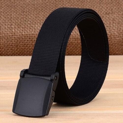 Mens canvas belt ladies casual thin narrow belt young people students outdoor simple and lightweight wild pants belt