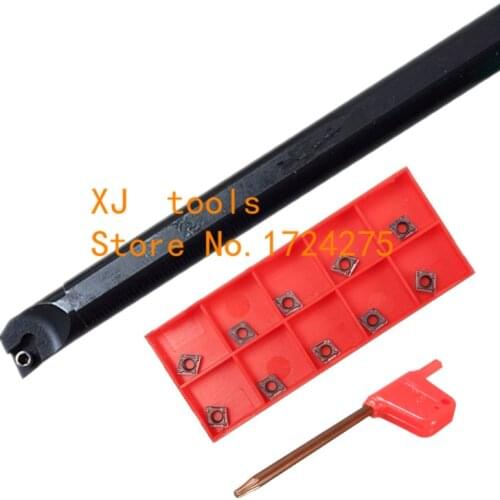 S06K-SCLCR06 S06H / S07K / S08K / S10K / S12M 95 Degree Spiral Turning Tool Holder SCLCL06 Boring Bar CCMT060204 Carbide Insert