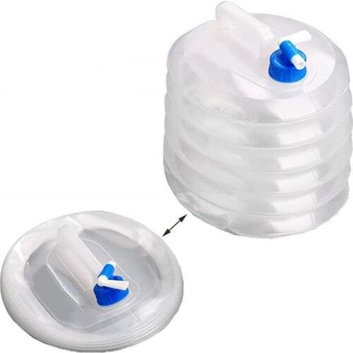 3L 5L 8L 10L 15L Outdoor Collapsible Foldable Water kettle Container Camping Hiking Survival Water Storage Carrier Bag U3