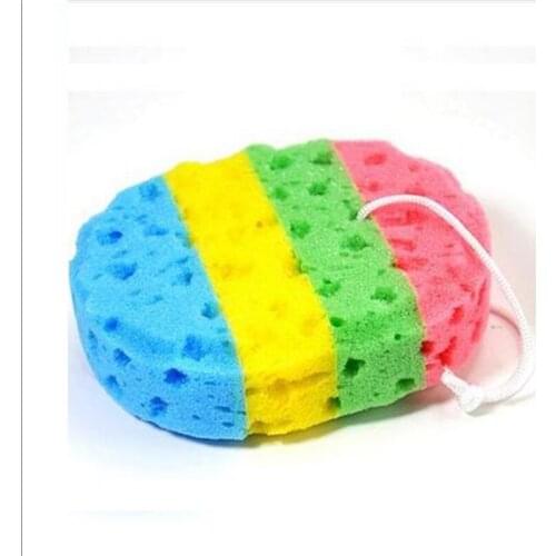 Body Cleaning Scrub Scrubber Body Bathing Massage Sponge Bath Sponge Shower Sponge Bath Brushes Scrub Back Bathroom Accessories