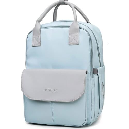 Fashion Waterproof Diaper Bag for Mom Maternity Nappy Backpack Baby Stroller Organizer Nursing Changing Bag to Travel Care