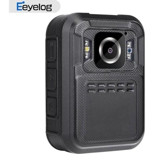 Anti-fall Waterproof Police Body Lapel Worn Video Camera DVR IR Night Vision LED Light Cam Digital Mini DV Recorder Voice 64G