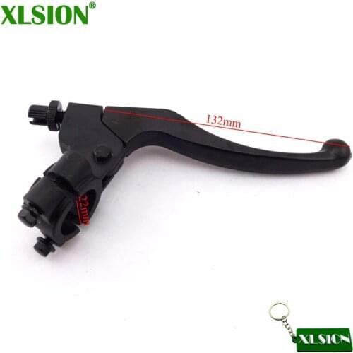 XLSION Alloy 7/8'' Right Handle Brake Lever Perch For 43cc 47cc 49cc Mini Dirt Pocket Bike ATV Quad Minimoto 97cc Scooter Baja
