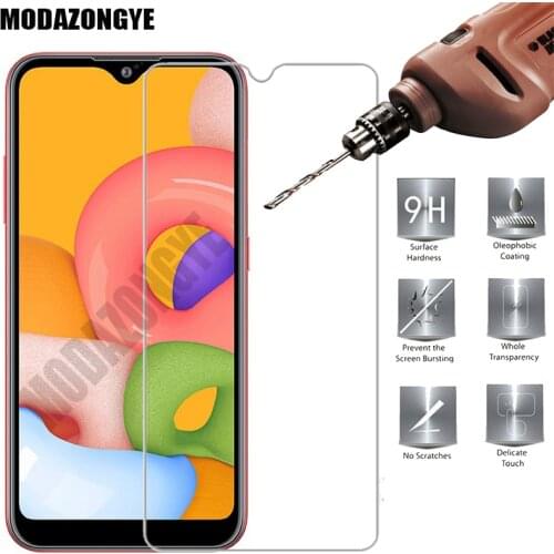 Screen Protector For Samsung Galaxy A01 Tempered Glass Samsung Galaxy A01 A015 SM-A015F/DS SM-A015G/DS Protective Film Glass
