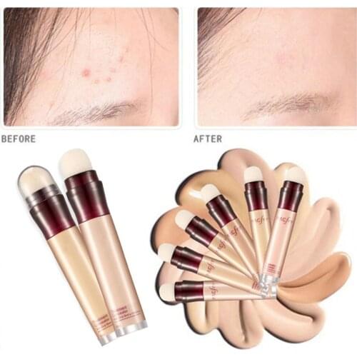 6 Colour Liquid Eraser Concealer Pen Covering Eye Bags Dark Circles Spots Acne Marks Concealer Stick Durable Foundation TSLM1