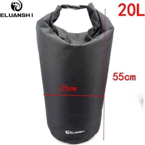 20L New Dry Waterproof Bag kayak in rowing boats Surfing accessories marine water sports Drifting Swimming pool diving mask surf