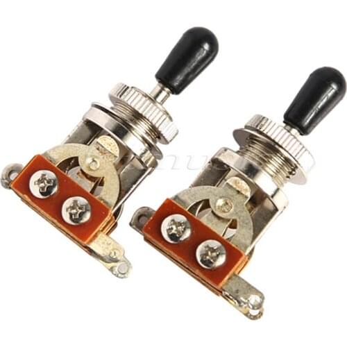 2pcs Electric Guitar Switch 3 Way Toggle Switch For Electric Guitar Replacement