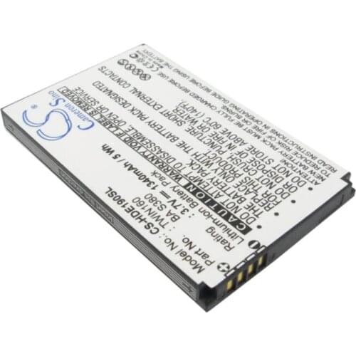 Cameron Sino 1340mAh battery for DOPOD A6288 T5399 Touch Twin 35H00121-05M BA S380 TWIN160 for HTC A6262 A6266 Hero Hero 100