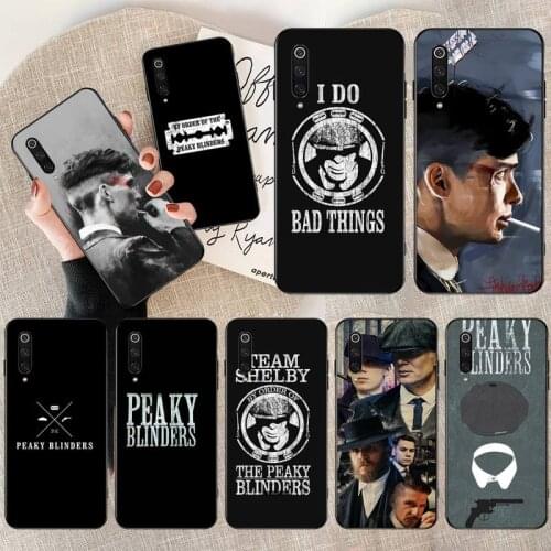 YJZFDYRM Hot Peaky Blinders DIY phone Case cover Shell for Xiaomi Mi 10 Pro lite Mi9 9SE 8SE Pocophone F1 Mi 9T Pro