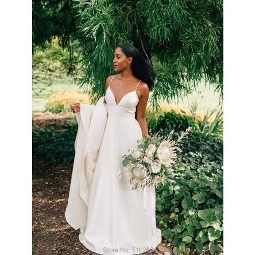 Cornaboutik Satin Wedding Dresses