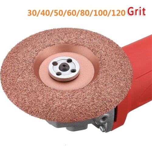125mm Diameter 22mm Bore Wood Carving Disc Angle Grinder Disc Tungsten Carbide Shaping Dish Wood Shaping Disc