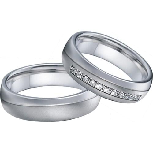 2020 latest Europe Western wedding rings for couple men and women anniversary jewelry promise marriage ring parents gift