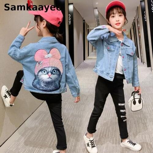 Samkaayee Denim Jackets For Girls