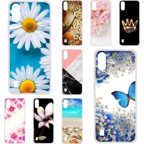Phone Case For ZTE Blade A5 2020 Case Silicon Floral DIY Painted Soft TPU Protective Bumper For ZTE A5 2020 6.09 inch Cover Capa
