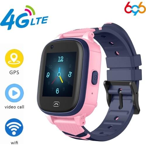 696 A60 4G Smart Childrens WIFI Watches Fitness Bracelet Watch With GPS Connected Waterproof Baby Mobile Smartwatch For Kids