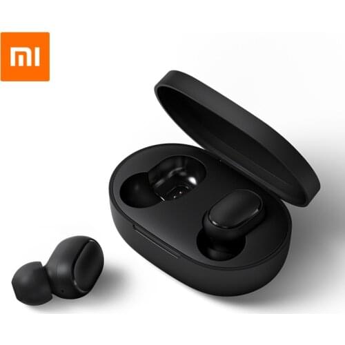 Xiaomi Redmi Airdots TWS Bluetooth 5.0 Earphone Stereo Wireless Active Noise Cancellation With Mic Handsfree Earbuds AI Control